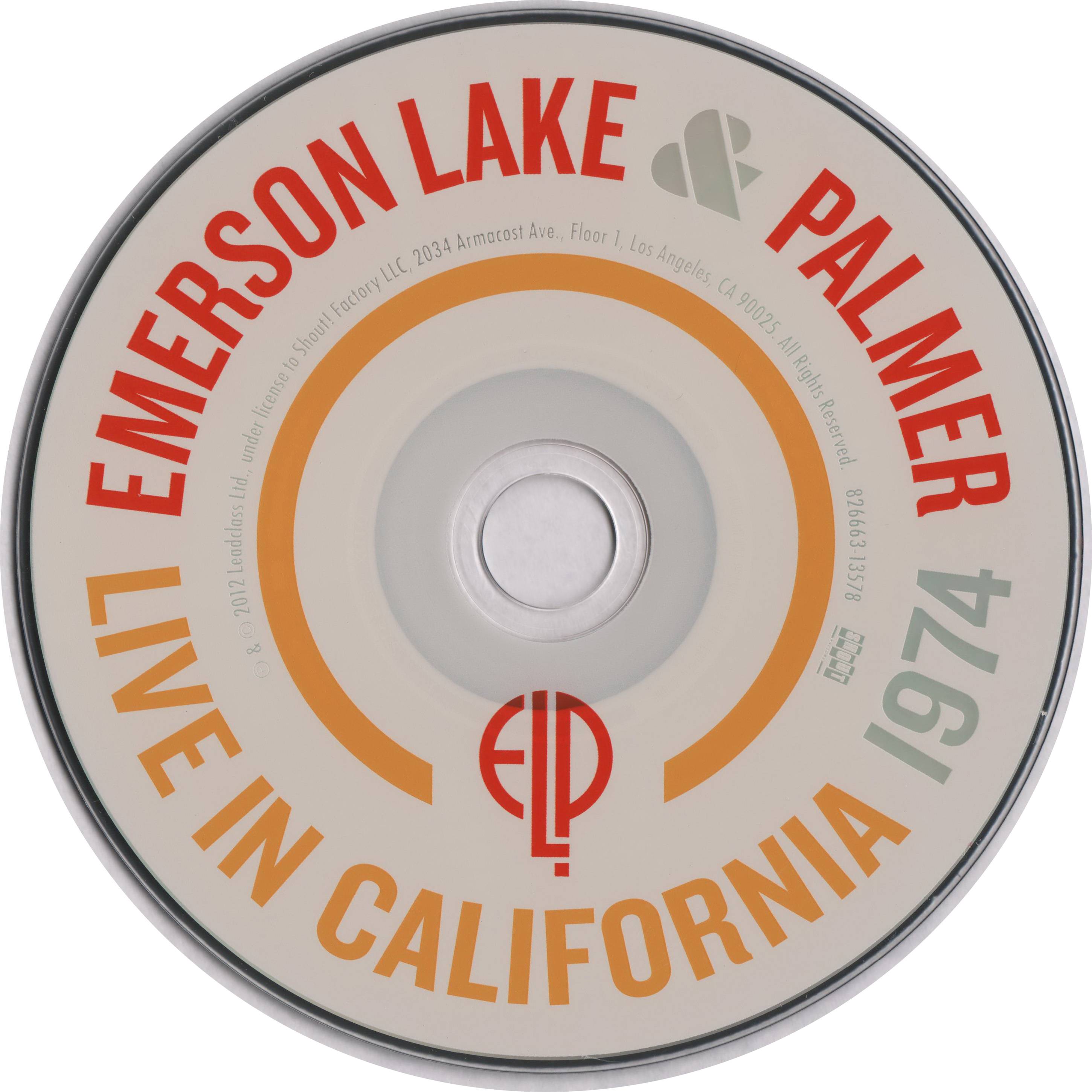 Emerson, Lake and Palmer Live At California 1974 [cd usa]